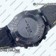 Реплика часов Audemars Piguet Royal Oak Offshore Bumble Bee Forged Carbon Top-tier Копия один в один Black Dial on Leather Strap J