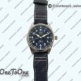 Реплика часов Iwc Mark XX IW328203 Top-tier Копия один в один Blue Dial on Blue Leather Strap V7F Asian ET