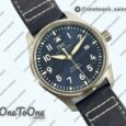 Реплика часов Iwc Mark XX IW328203 Top-tier Копия один в один Blue Dial on Blue Leather Strap V7F Asian ET