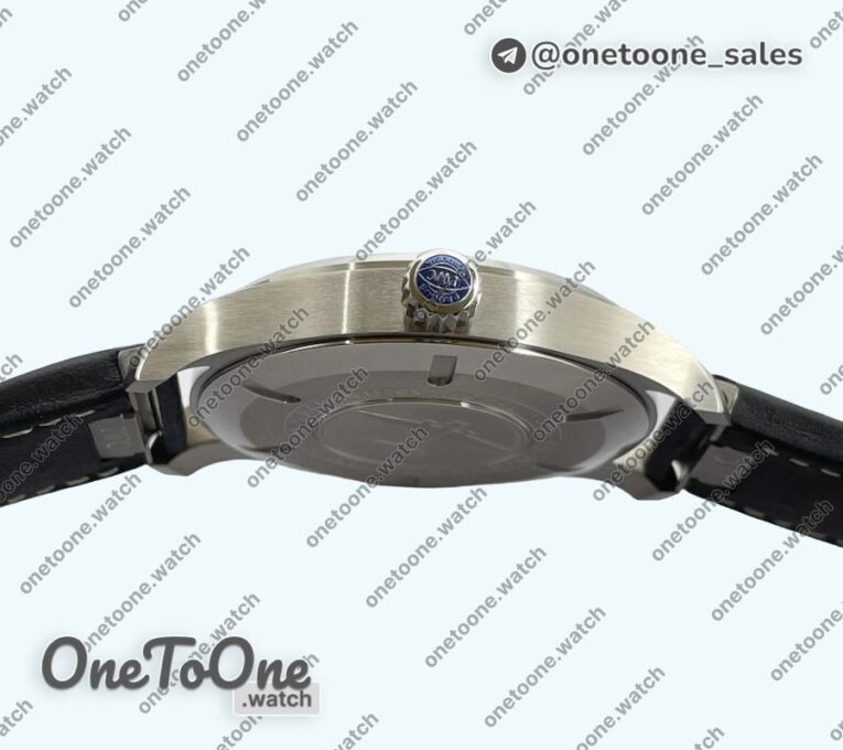 Реплика часов Iwc Mark XX IW328203 Top-tier Копия один в один Blue Dial on Blue Leather Strap V7F Asian ET