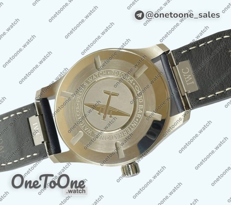 Реплика часов Iwc Mark XX IW328203 Top-tier Копия один в один Blue Dial on Blue Leather Strap V7F Asian ET