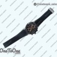 Реплика часов Tag Heuer Carrera Calibre HEUER 01 Chrono 43mm Ceramic Bezel Black Stainless steel Case
