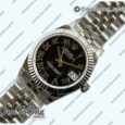 Реплика часов Rolex Datejust 31mm 278271 Stainless steel Top-tier Копия один в один Black Roman Markers Dial on Jubilee Bracelet