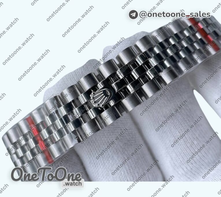 Реплика часов Rolex Datejust 31mm 278271 Stainless steel Top-tier Копия один в один Black Roman Markers Dial on Jubilee Bracelet