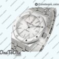 Реплика часов Audemars Piguet Royal Oak 37mm 15450 Stainless steel Case White Dial Bracelet