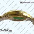 Реплика часов Rolex DayDate 36mm Pres Yellow gold Case Black Dial Bracelet