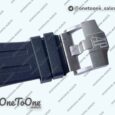 Реплика часов Audemars Piguet Royal Oak Offshore 26240 Stainless steel Black Ceramic Bezel Top-tier Копия один в один Black/Silver Dial on Black Rubber Strap