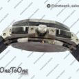 Реплика часов Audemars Piguet Royal Oak Offshore 26240 Stainless steel Black Ceramic Bezel Top-tier Копия один в один Black/Silver Dial on Black Rubber Strap