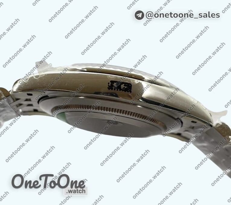 Реплика часов Rolex DateJust 41 126334 904L Stainless steel Top-tier Копия один в один Blue Fluted Dial on Jubilee Bracelet 3235