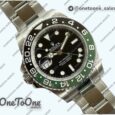Реплика часов Rolex T II 126720VTNR Stainless steel Green/Black Bezel Black Dial Oyster Bracelet CHS