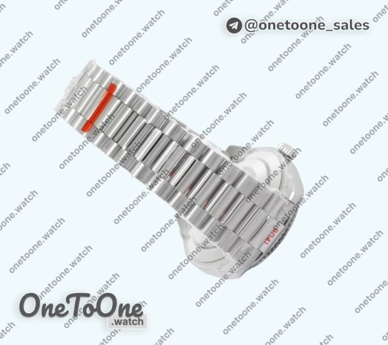Реплика часов Rolex Day Date 40mm Stainless steel Top-tier Копия один в один Diamands Marker Black&Silver Dials Stainless steel Bracelet
