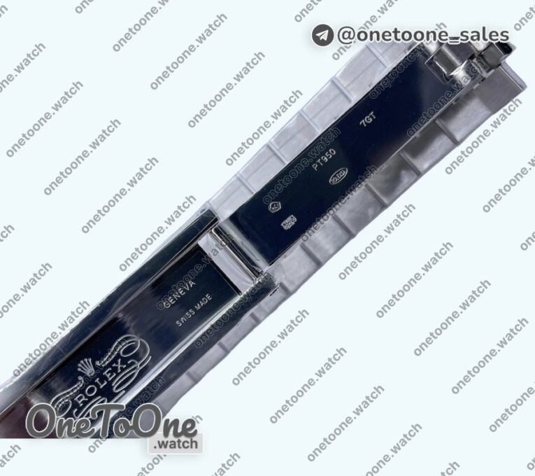 Реплика часов Rolex DayDate 40mm 228239 Увеличенный вес Stainless steel/tungsten Ice Blue Dial Roman Markers President Bracelet G