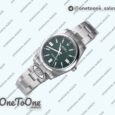 Реплика часов Rolex Oyster Perpetual 124300 41mm 904L Stainless steel Green Dial Bracelet