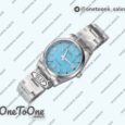 Реплика часов Rolex Oyster Perpetual 126000 36mm 904L Stainless steel Top-tier Копия один в один Tiffany Blue Dial Stainless steel Bracelet