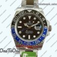 Реплика часов Rolex T II 126710 Black/Blue Bezel 904L Stainless steel Black Dial Oyster Bracelet C+F CHS