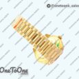 Реплика часов Rolex Day Date 40mm Yellow gold Top-tier Копия один в один Roman Marker White&Gold Dials Yellow gold Bracelet