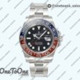 Реплика часов Rolex T Master II 126710 BLRO Pepsi 904L Stainless steel Top-tier Копия один в один Black Dial Oyster Bracelet C+F CHS