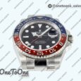 Реплика часов Rolex T Master II 126710 BLRO Pepsi 904L Stainless steel Top-tier Копия один в один Black Dial Oyster Bracelet C+F CHS