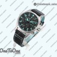 Реплика часов Iwc Pilot IW388108 41 “MERCEDES-AMG PETRONAS FOULA ONE™ TEAM” Black Dial Green Numbers TWF