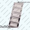 Реплика часов Cartier Tank Francaise Ladies 25mm Stainless steel Top-tier Копия один в один White Dial on Stainless steel Bracelet Ronda Quartz
