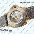 Реплика часов Panerai PAM382 N Bronzo Top-tier Копия один в один on Brown Distressed Calfskin Strap P.9000 V2
