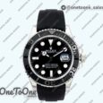 Реплика часов Rolex YachtMaster 226659 42mm Stainless steel Case Black Dial Rubber E