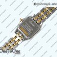 Реплика часов Cartier Panthère Top-tier Копия один в один Yellow gold/Stainless steel White Dial on Yellow gold/Stainless steel Bracelet Ronda Quartz