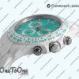 Реплика часов Rolex Daytona AET Top-tier Копия один в один Biscay Green Dial White Nano Ceramic Case and Bracelet
