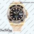 Реплика часов Rolex Submariner 126618 Yellow gold Case Black&Blue Dials E