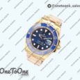 Реплика часов Rolex Submariner 126618 Yellow gold Case Black&Blue Dials E