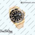 Реплика часов Rolex Submariner 126618 Yellow gold Case Black&Blue Dials E