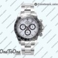 Реплика часов Rolex 2023 Daytona 126500 Top-tier Копия один в один 904L Stainless steel Case White Dial Bracelet