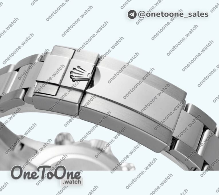 Реплика часов Rolex 2023 Daytona 126500 Top-tier Копия один в один 904L Stainless steel Case White Dial Bracelet