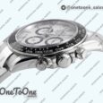 Реплика часов Rolex 2023 Daytona 126500 Top-tier Копия один в один 904L Stainless steel Case White Dial Bracelet
