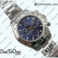 Реплика часов Rolex Daytona 116509 Top-tier Копия один в один 904L Blue Dial on Stainless steel Bracelet V3