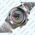 Реплика часов Rolex Daytona 116509 Top-tier Копия один в один 904L Blue Dial on Stainless steel Bracelet V3
