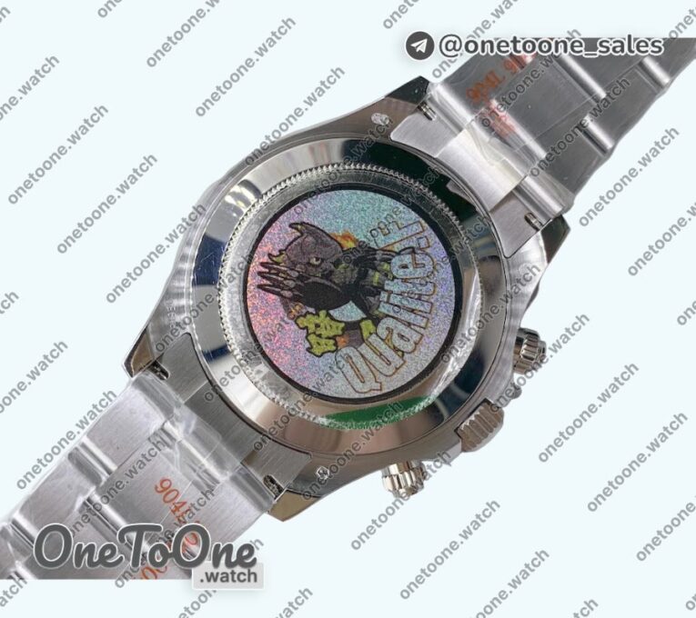 Реплика часов Rolex Daytona 116509 Top-tier Копия один в один 904L Blue Dial on Stainless steel Bracelet V3