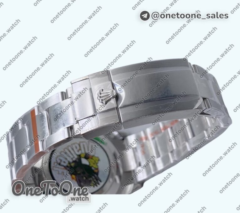 Реплика часов Rolex Daytona 116509 Top-tier Копия один в один 904L Blue Dial on Stainless steel Bracelet V3