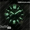 Реплика часов Panerai PAM 312 R Top-tier Копия один в один on Black Leather Strap P.9000 V2