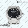 Реплика часов Audemars Piguet Royal Oak Lady 33mm Stainless steel Top-tier Копия один в один Black Dial Stainless steel Bracelet ETA Quartz