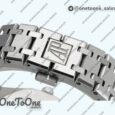 Реплика часов Audemars Piguet Royal Oak Lady 33mm Stainless steel Top-tier Копия один в один Black Dial Stainless steel Bracelet ETA Quartz