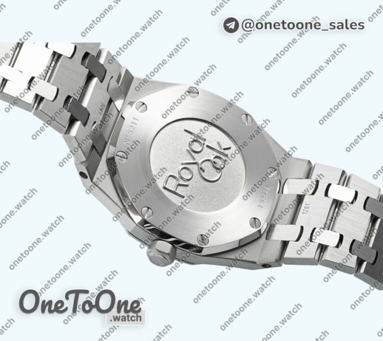 Реплика часов Audemars Piguet Royal Oak Lady 33mm Stainless steel Top-tier Копия один в один Black Dial Stainless steel Bracelet ETA Quartz