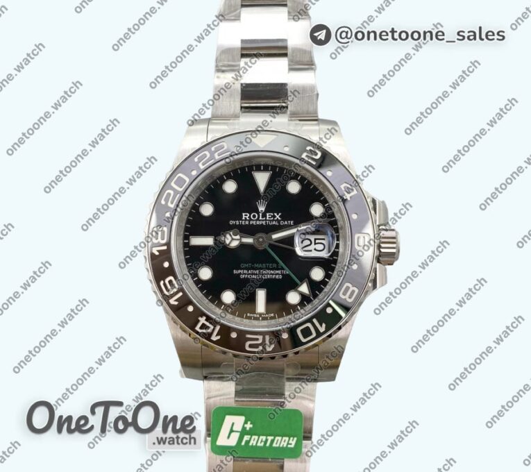 Реплика часов Rolex T Master II 116710 LN 904L Stainless steel Top-tier Копия один в один on Oyster Bracelet C+F CHS