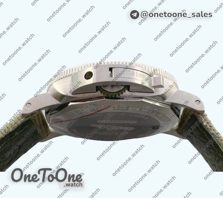 Реплика часов Panerai PAM1287 Y Top-tier Копия один в один Green Dial on Green Nylon Strap P900