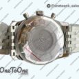 Реплика часов Breitling Navitimer Chronograph 41mm Stainless steel Case Blue Dial Bracelet KOR Asia 7750