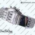 Реплика часов Breitling Navitimer Chronograph 41mm Stainless steel Case Blue Dial Bracelet KOR Asia 7750