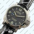 Реплика часов Panerai PAM1312 W Top-tier Копия один в один Black Dial on Black Leather Strap P.9010 Clone