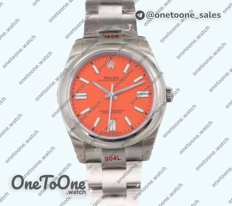 Реплика часов Rolex Oyster Perpetual 124300 41mm Tiffany Blue&Green&Yellow&Red Dials Oyster Bracelet