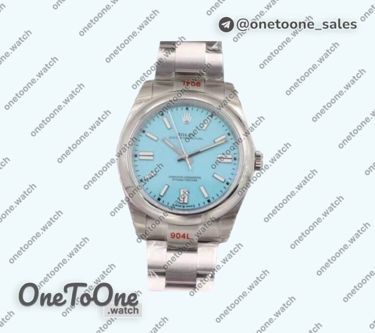 Реплика часов Rolex Oyster Perpetual 124300 41mm Tiffany Blue&Green&Yellow&Red Dials Oyster Bracelet
