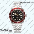 Реплика часов Tudor Heritage Black Bay Shield Top-tier Копия один в один Red Bezel Jubilee Bracelet